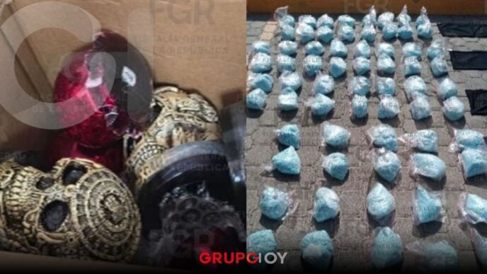 Operativo antidrogas: aseguran metanfetamina en Jalisco y fentanilo en Baja California