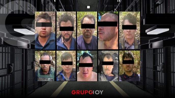 Operativo en Durango: detienen a 10 personas ligadas a "El Guano"