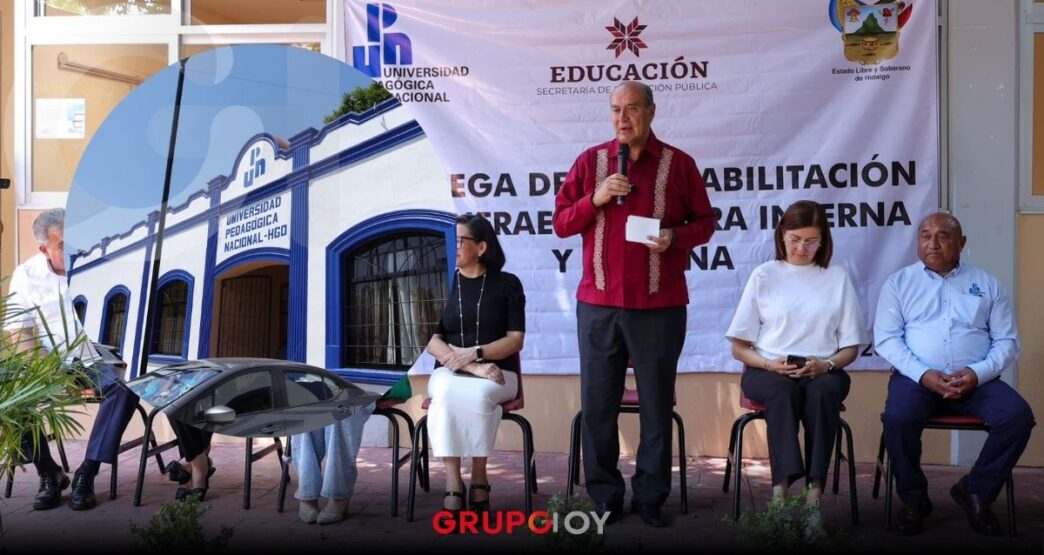 Naty Castrejón entregó la rehabilitación de la UPN en Tula con inversión de 3.7 mdp