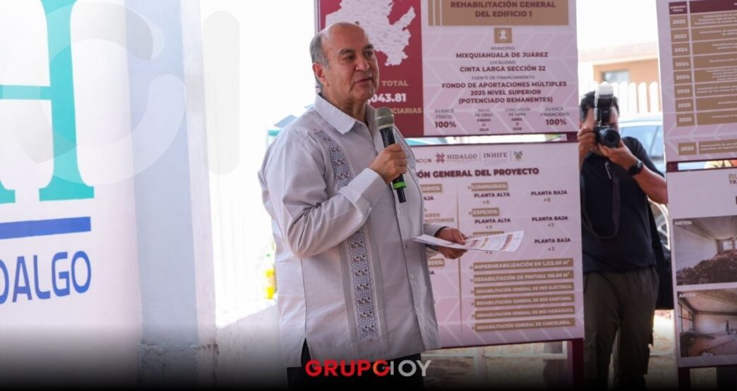 SEPH y el Gobierno de Hidalgo supervisan la remodelación del ITSOEH en Mixquiahuala