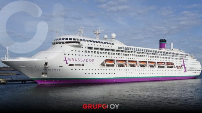 Brote de norovirus en crucero en Francia deja un muerto y más de 1,700 personas confinadas