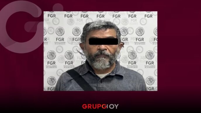 Antonio Molina Díaz es capturado por la FGR; lo investigan por delincuencia organizada y lavado de dinero