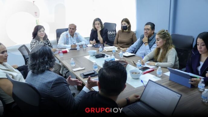 Naty Castrejón encabeza reunión estratégica para mejorar escuelas y oportunidades educativas
