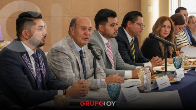 Naty Castrejón se reúne con representantes de las instituciones privadas de educación superior en Hidalgo