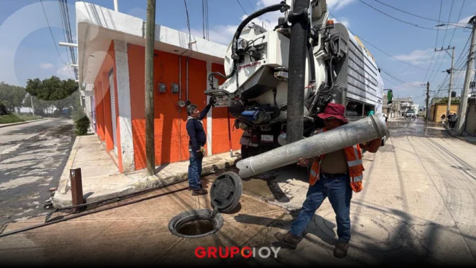 Caasim despliega equipo especializado ante pronóstico de lluvias en la Zona Metropolitana de Pachuca
