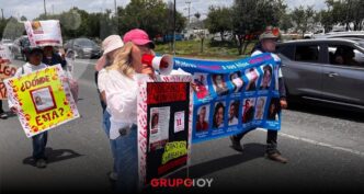Madres Buscadoras de Hidalgo marchan en Pachuca para exigir avances en la búsqueda
