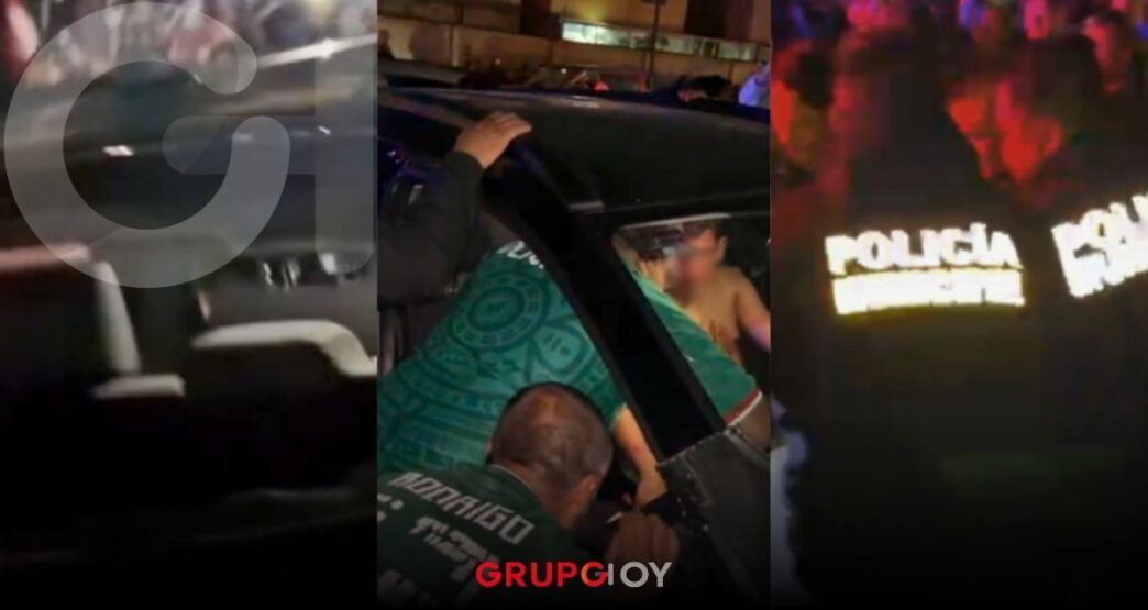 Automovilista embiste a aficionados que celebraban triunfo de México en Zempoala