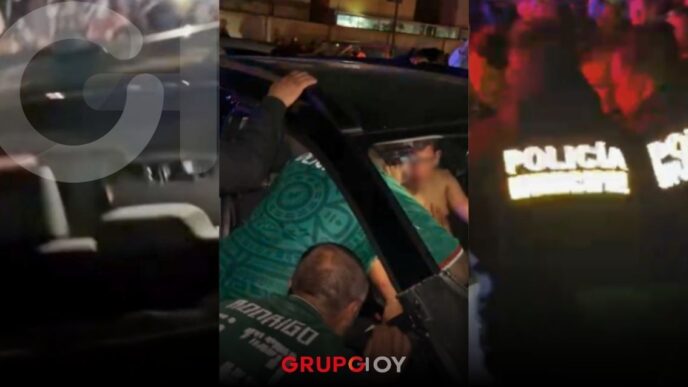 Automovilista embiste a aficionados que celebraban triunfo de México en Zempoala