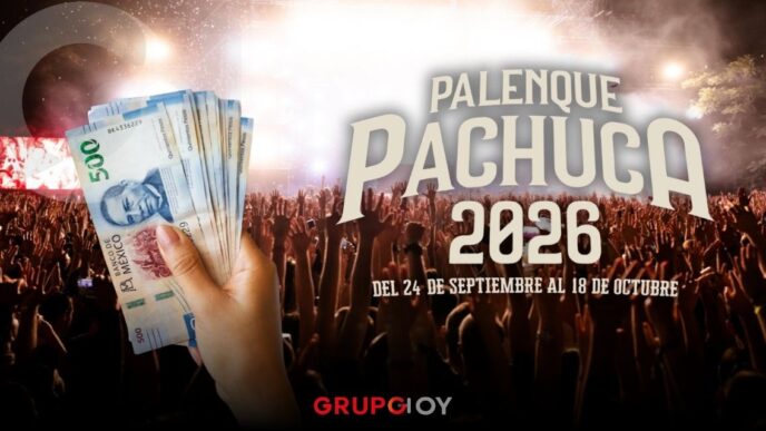 Palenque Pachuca 2026: precios oficiales de los boletos y dónde comprarlos