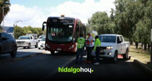 Instalan 12 puntos de vigilancia en Pachuca para evitar invasiones al carril del Tuzobús
