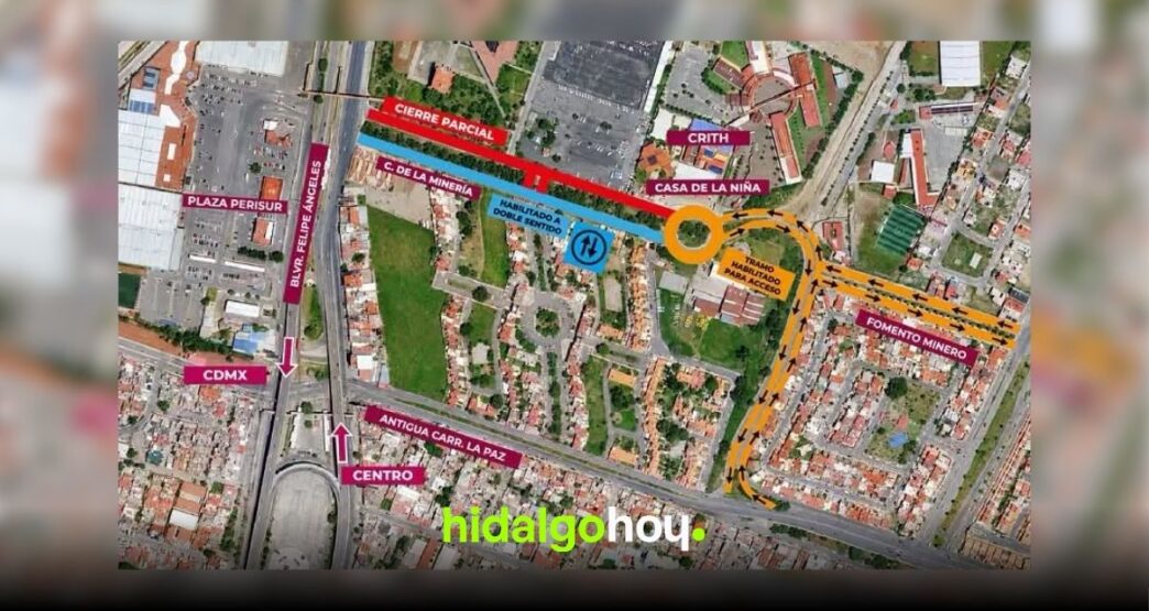 Calle de la Minería en Pachuca: ¿Cuánto durará el cierre?