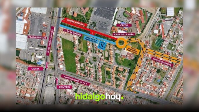 Calle de la Minería en Pachuca: ¿Cuánto durará el cierre?