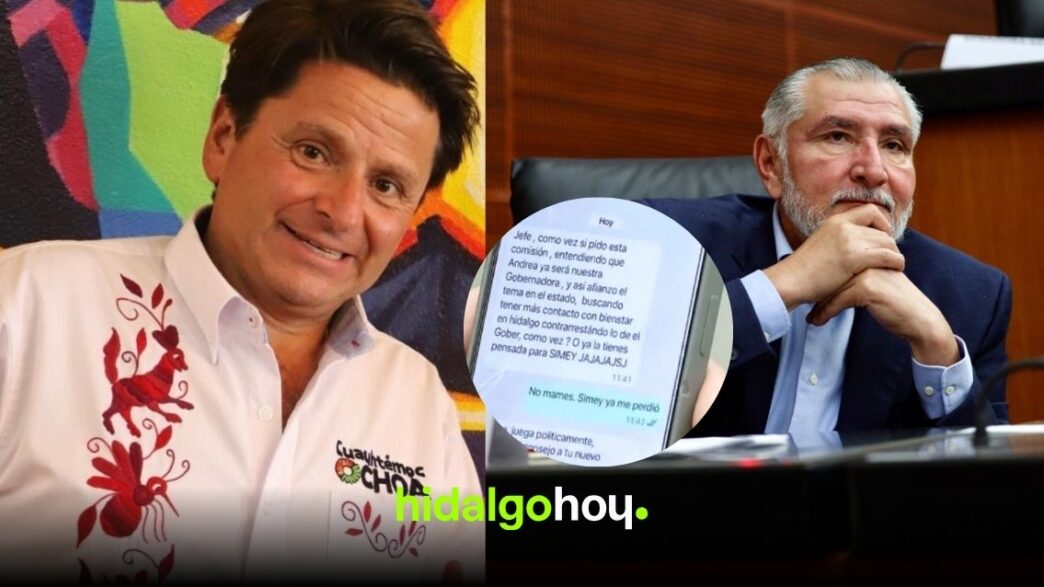 ¿Por WhatsApp? Cuauhtémoc Ochoa pide la Comisión de Bienestar a Adán Augusto