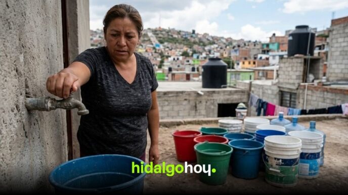 Corte de agua en Pachuca: ¿Qué colonias serán afectadas?