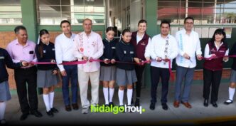 Naty Castrejón inaugura laboratorio STEAM en el COBAEH de San Agustín Metzquititlán