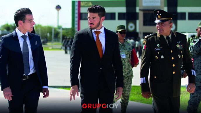 Miguel Flores felicitó al General Brigadier Ramiro Ramírez López por su nombramiento