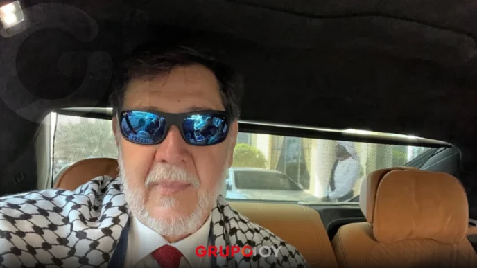 Gerardo Fernández Noroña viaja en BMW de 2.7 mdp en su paso por Emiratos Árabes Unidos
