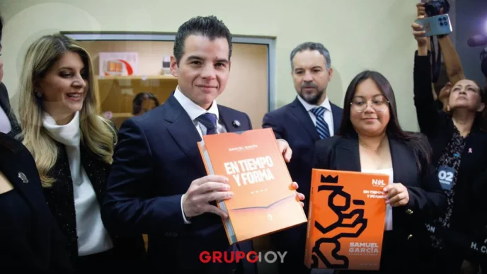 Miguel Flores entrega el Cuarto Informe de Gobierno de Samuel García