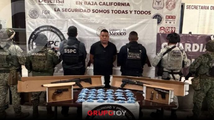 Detienen a "El Pelucas", presunto operador del Cártel de Sinaloa en Tijuana