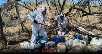 Semar y FGR desmantelan laboratorio clandestino en Sinaloa