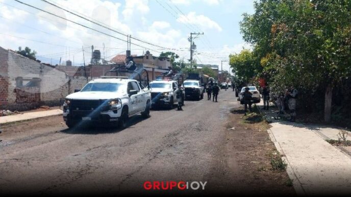 Enfrentamiento en Zamora, Michoacán, dejó un saldo de seis policías heridos
