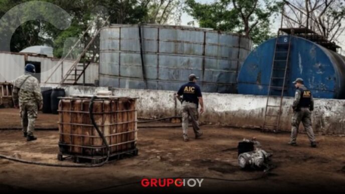 FGR decomisa más de 256 mil litros de hidrocarburo en Veracruz