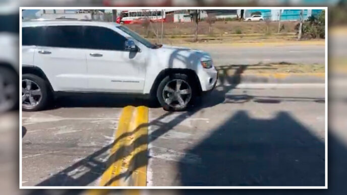 Gobierno de Puebla retira topes indebidos para mejorar flujo vehicular en Atlixcáyotl