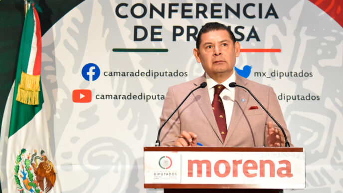 Alejandro Armenta adelanta iniciativas para fortalecer la Guardia Nacional y combatir la "Puerta Giratoria"