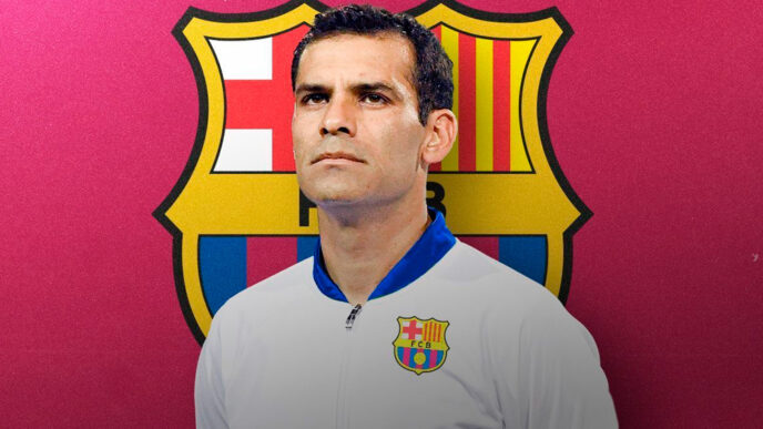 Rafael Márquez la primera opción si Xavi sale del Barcelona