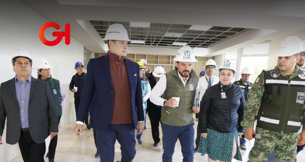 Alejandro Armenta y Zoé Robledo verifican infraestructura del Hospital San Alejandro en Puebla