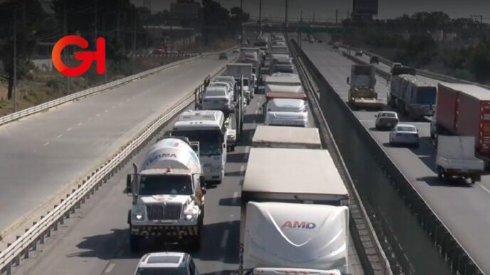 Cierres viales en Puebla por obras de rehabilitación