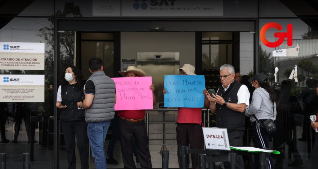 Agricultores de Puebla exigen al SAT devolución inmediata de impuestos retenidos