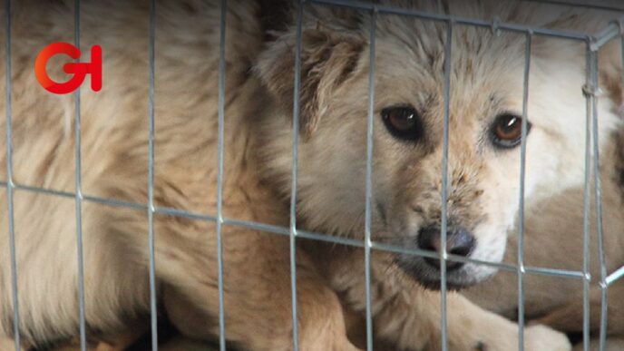 Decomisan 12 animales traficados ilegalmente en vía pública de Analco, Puebla