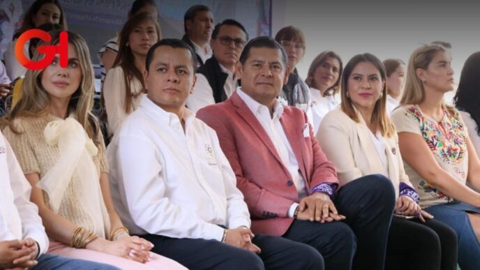 Alejandro Armenta y Olimpia Coral inauguran nueva Casa Carmen Serdán