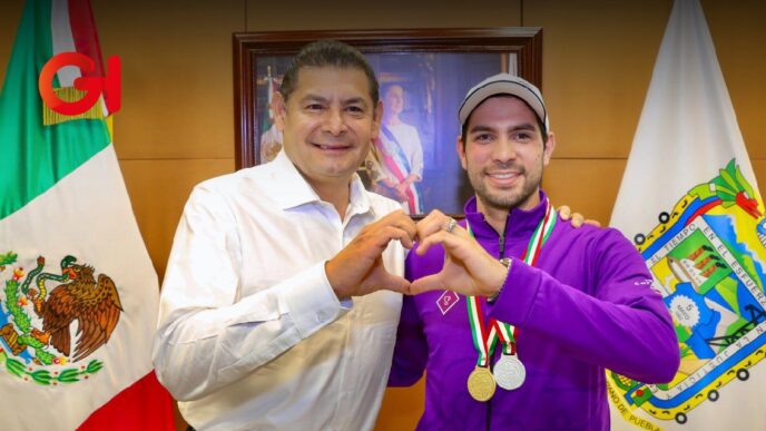 Puebla duplicará apoyos a deportistas para reconocer su esfuerzo y dedicación
