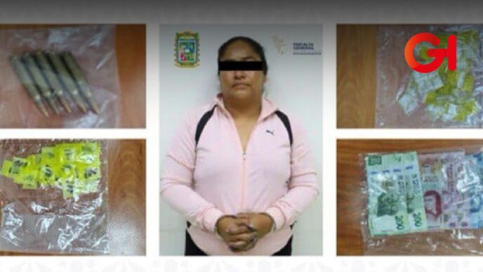 Cae “La Reina del Oriente”: Fiscalía de Puebla detiene a presunta líder narcomenudista