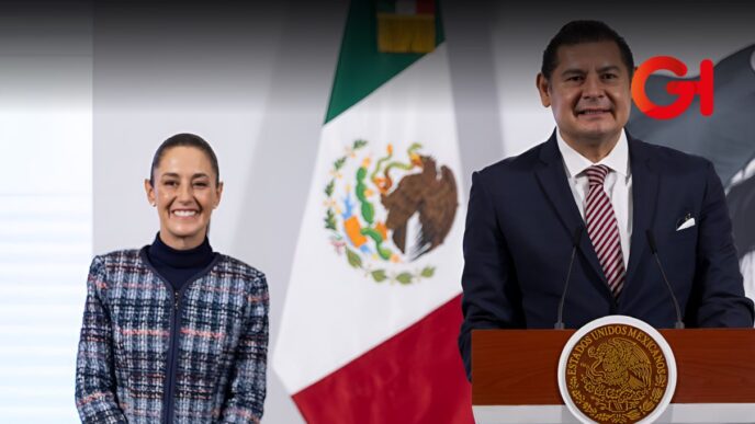 Alejandro Armenta presenta el Valle del Salado en la Mañanera
