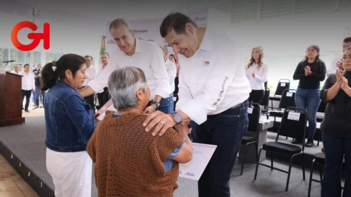Alejandro Armenta entrega recursos del Programa de Obra Comunitaria a mercados y tianguis de Puebla