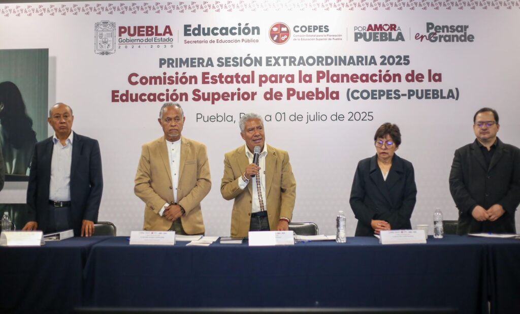 Primera Sesión Extraordinaria 2025 de la Comisión Estatal para la Planeación de la Educación Superior (COEPES)
