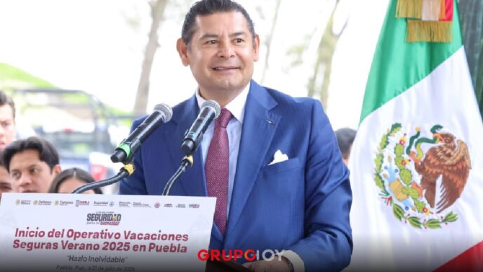 Alejandro Armenta se compromete a fortalecer la vigilancia en la autopista México-Puebla