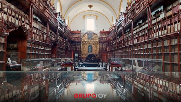 ¡A salvo, pero no sanos! Libros de la Biblioteca Palafoxiana están en cuarentena