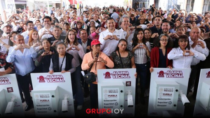Alejandro Armenta alarmas vecinales