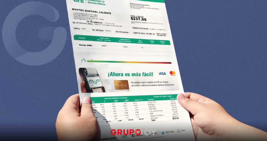 contrato luz CFE