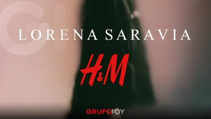 Lorena Saravia hace historia al colaborar con H&M