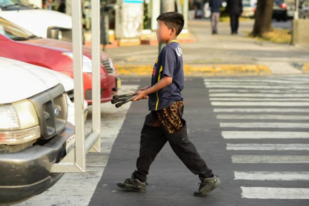 mendicidad o trabajo infantil