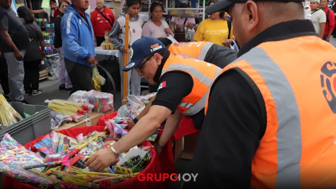 Operativos en Puebla decomisan más de 350 kilos de pirotecnia