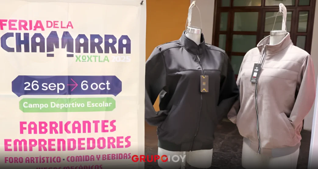 Xoxtla se prepara para la Feria de la Chamarra 2025