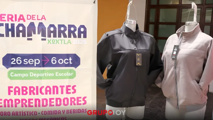 Xoxtla se prepara para la Feria de la Chamarra 2025