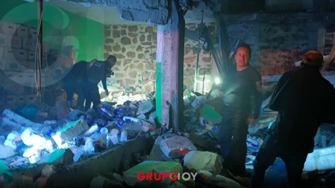 Huehuetlán El Grande explosión pirotecnia