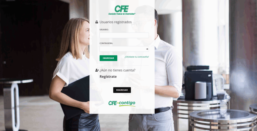 portal web CFE